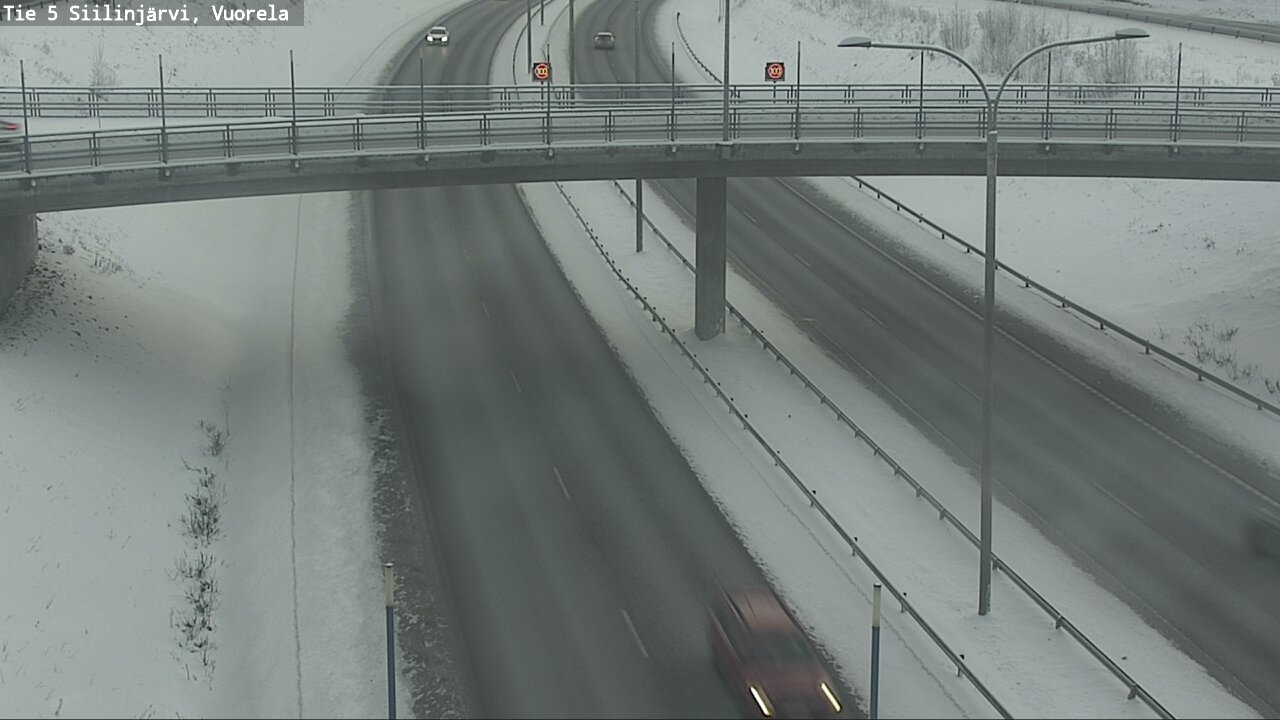 Kelikamerat Kuva Tie 5 Siilinjärvi, Vuorela, Siilinjärvi, Pohjois-Savo