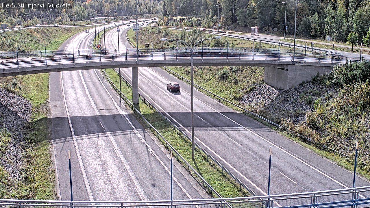 Weather Camera Image Väg 5 Siilinjärvi, Vuorela, Siilinjärvi, Pohjois-Savo