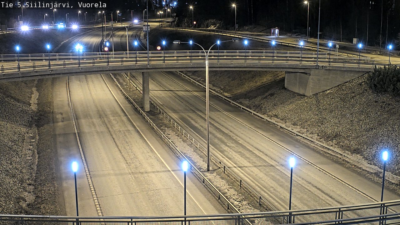 Kelikamerat Kuva Tie 5 Siilinjärvi, Vuorela, Siilinjärvi, Pohjois-Savo