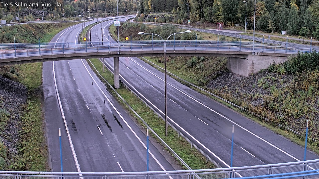 Kelikamerat Kuva Tie 5 Siilinjärvi, Vuorela, Siilinjärvi, Pohjois-Savo