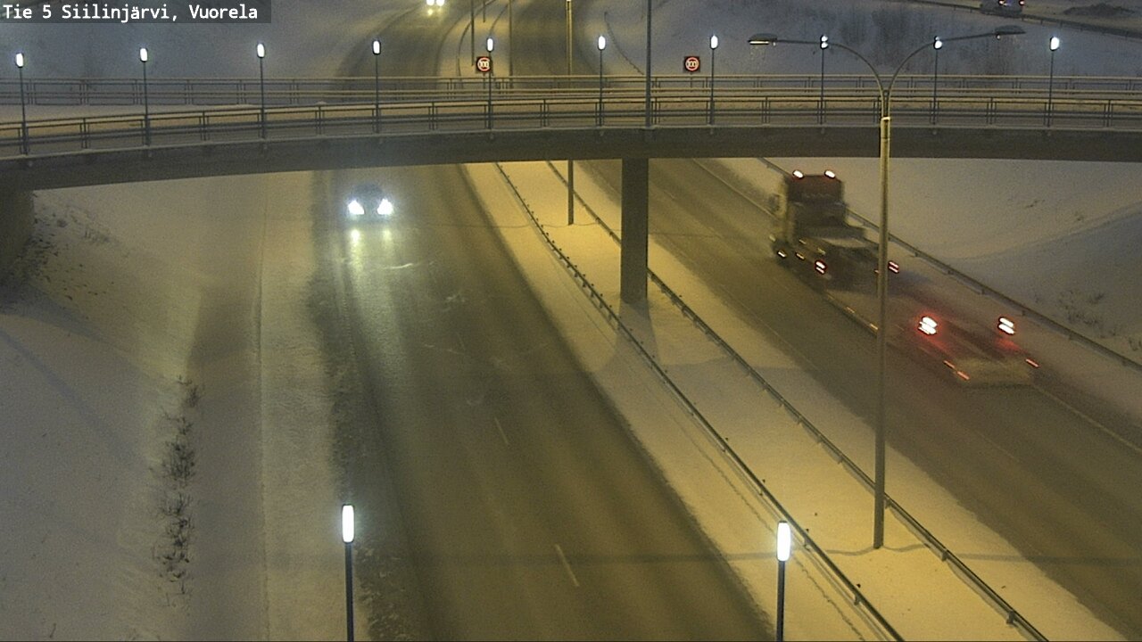 Kelikamerat Kuva Tie 5 Siilinjärvi, Vuorela, Siilinjärvi, Pohjois-Savo