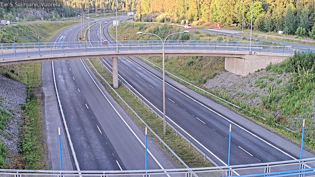 Kelikamerat Kuva Tie 5 Siilinjärvi, Vuorela, Siilinjärvi, Pohjois-Savo