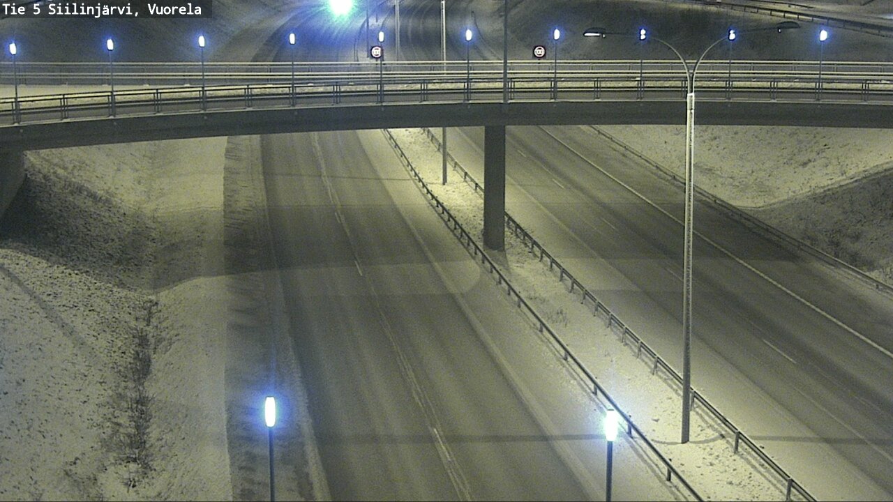Kelikamerat Kuva Tie 5 Siilinjärvi, Vuorela, Siilinjärvi, Pohjois-Savo