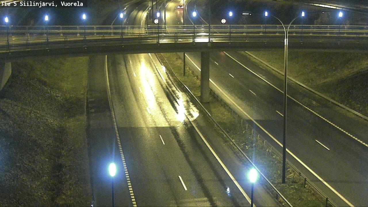 Weather Camera Image Road 5 Siilinjärvi, Vuorela, Siilinjärvi, Pohjois-Savo