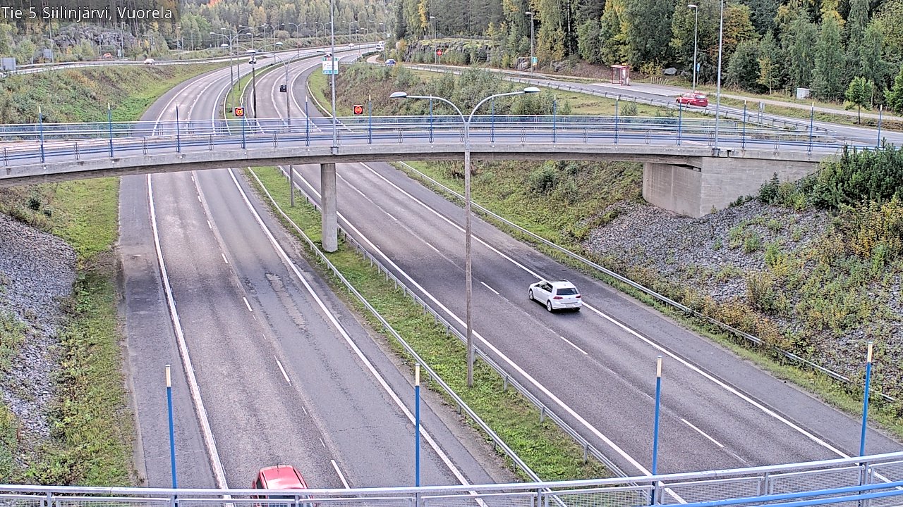 Weather Camera Image Väg 5 Siilinjärvi, Vuorela, Siilinjärvi, Pohjois-Savo