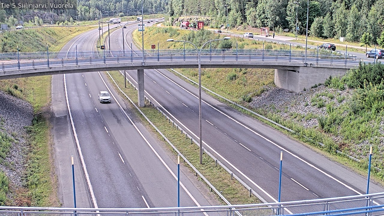 Kelikamerat Kuva Tie 5 Siilinjärvi, Vuorela, Siilinjärvi, Pohjois-Savo