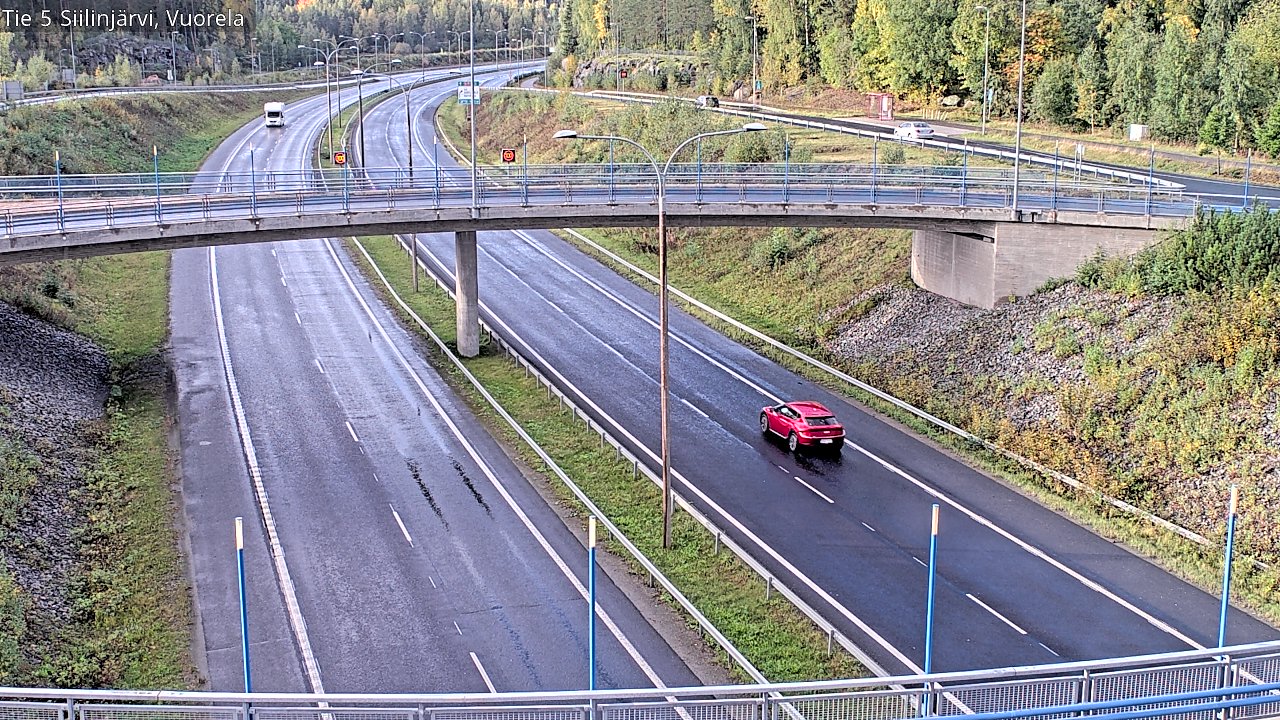 Kelikamerat Kuva Tie 5 Siilinjärvi, Vuorela, Siilinjärvi, Pohjois-Savo