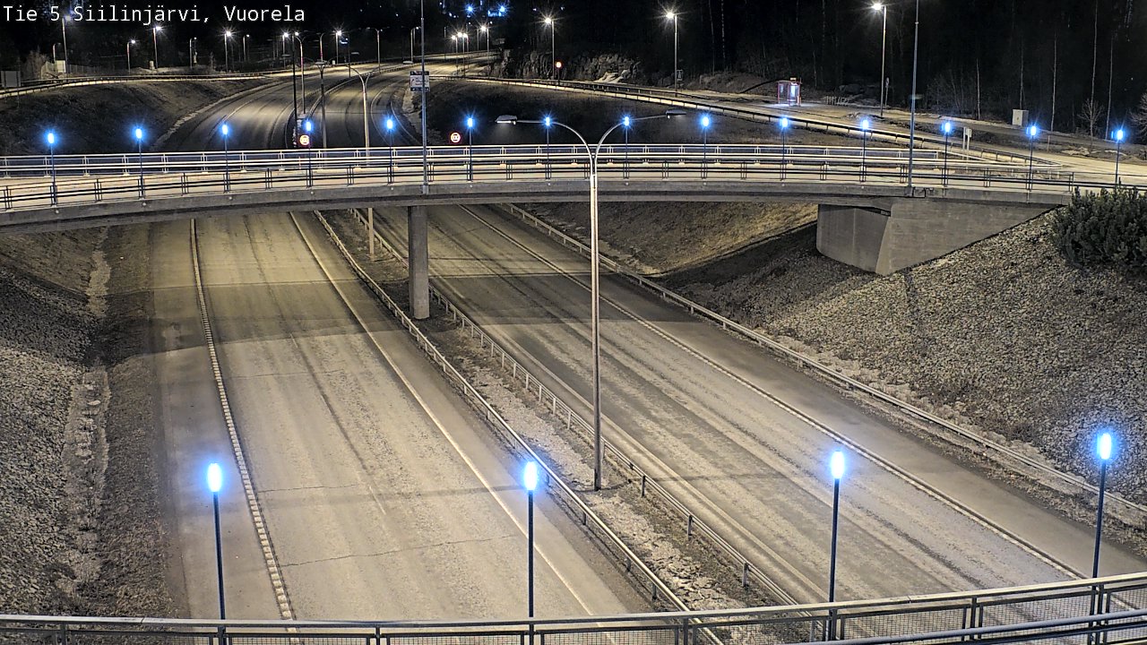 Kelikamerat Kuva Tie 5 Siilinjärvi, Vuorela, Siilinjärvi, Pohjois-Savo