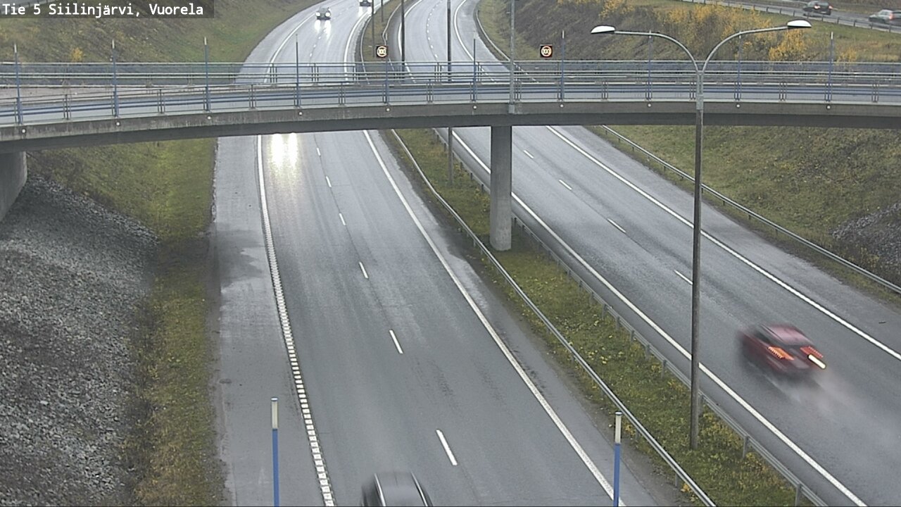 Weather Camera Image Väg 5 Siilinjärvi, Vuorela, Siilinjärvi, Pohjois-Savo