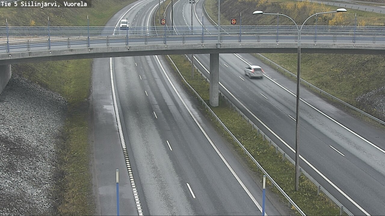 Weather Camera Image Väg 5 Siilinjärvi, Vuorela, Siilinjärvi, Pohjois-Savo