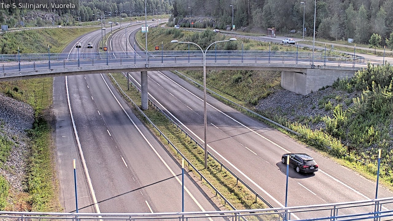 Kelikamerat Kuva Tie 5 Siilinjärvi, Vuorela, Siilinjärvi, Pohjois-Savo