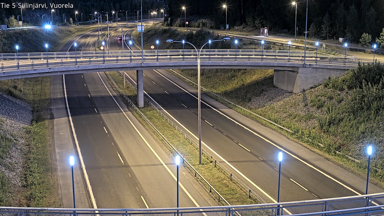 Kelikamerat Kuva Tie 5 Siilinjärvi, Vuorela, Siilinjärvi, Pohjois-Savo