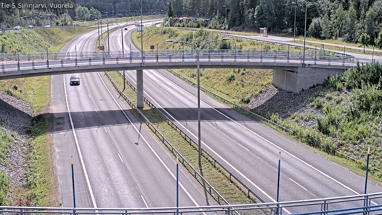 Kelikamerat Kuva Tie 5 Siilinjärvi, Vuorela, Siilinjärvi, Pohjois-Savo