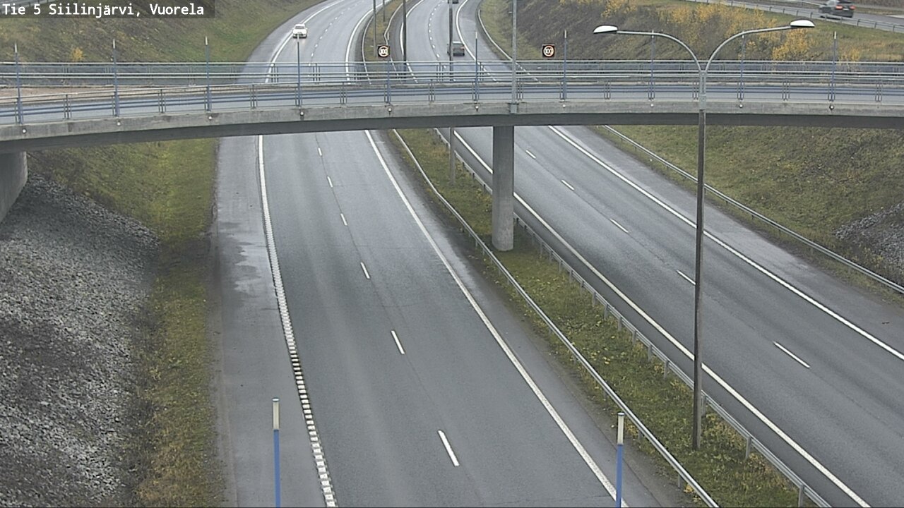 Weather Camera Image Väg 5 Siilinjärvi, Vuorela, Siilinjärvi, Pohjois-Savo