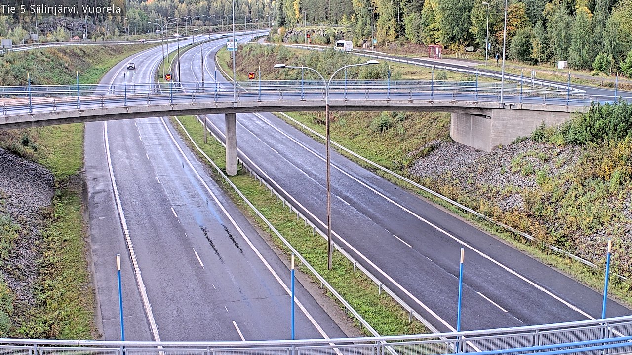Kelikamerat Kuva Tie 5 Siilinjärvi, Vuorela, Siilinjärvi, Pohjois-Savo