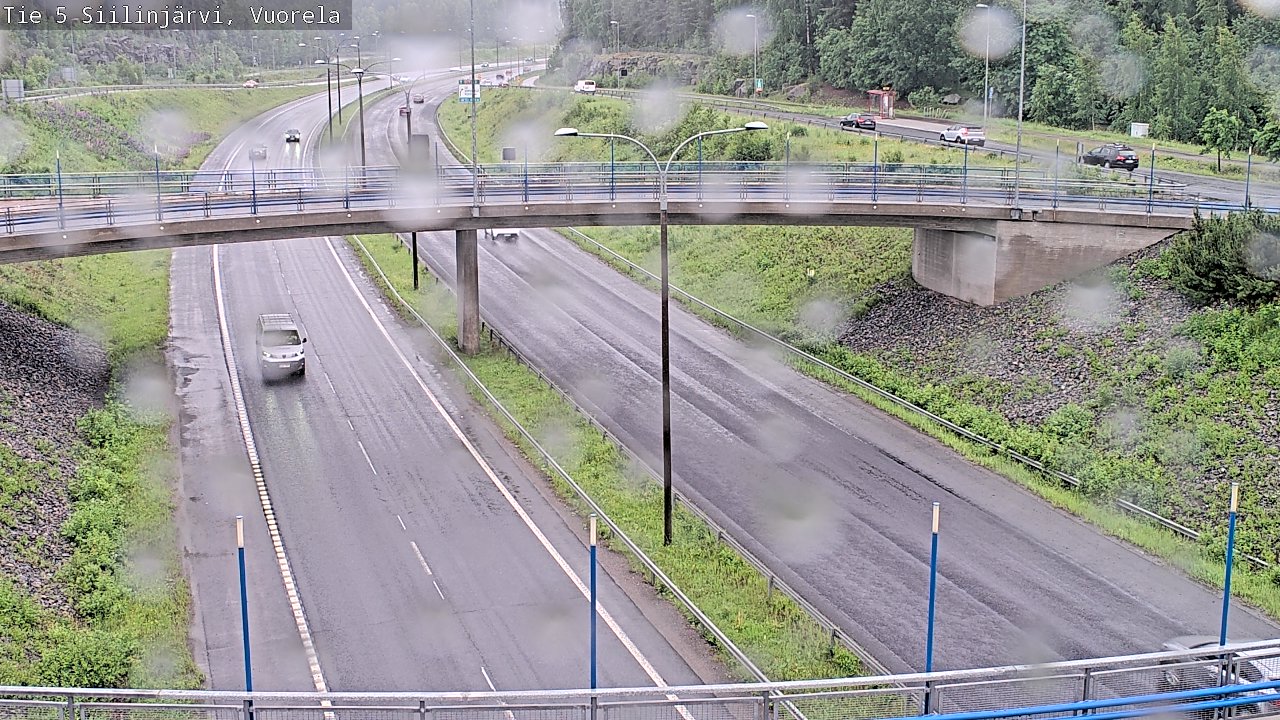 Weather Camera Image Väg 5 Siilinjärvi, Vuorela, Siilinjärvi, Pohjois-Savo