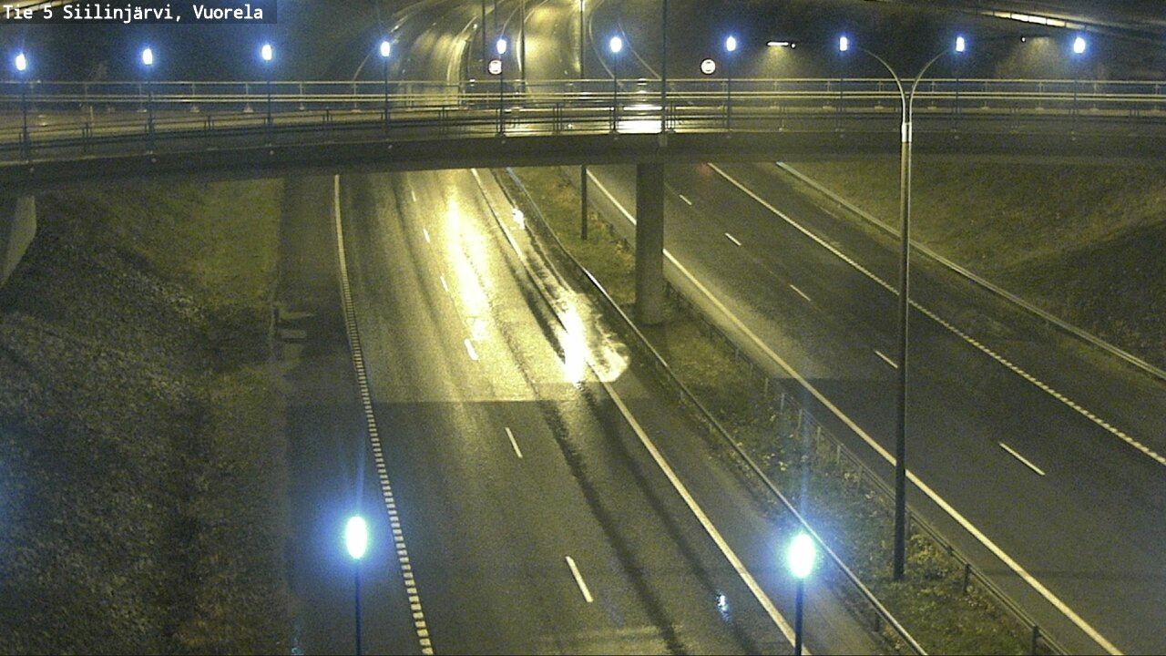 Weather Camera Image Road 5 Siilinjärvi, Vuorela, Siilinjärvi, Pohjois-Savo