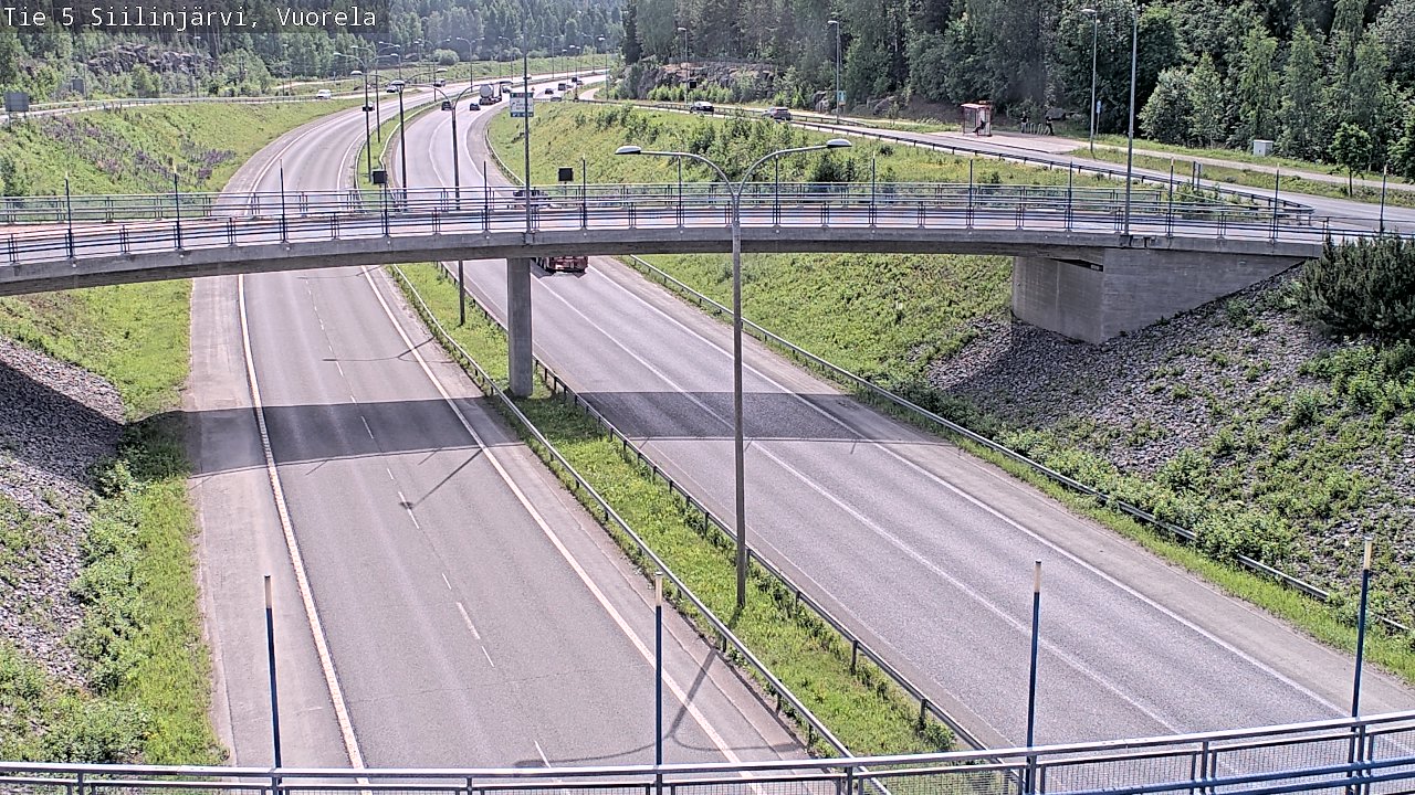 Kelikamerat Kuva Tie 5 Siilinjärvi, Vuorela, Siilinjärvi, Pohjois-Savo