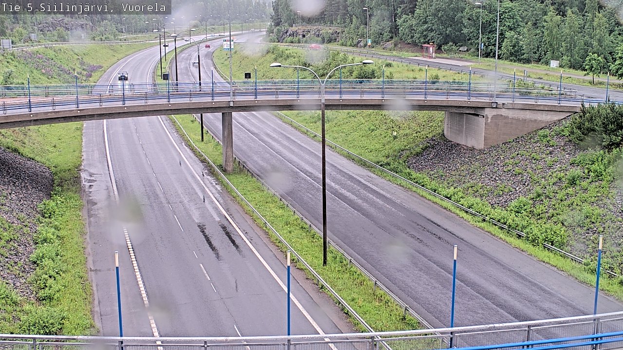 Weather Camera Image Väg 5 Siilinjärvi, Vuorela, Siilinjärvi, Pohjois-Savo