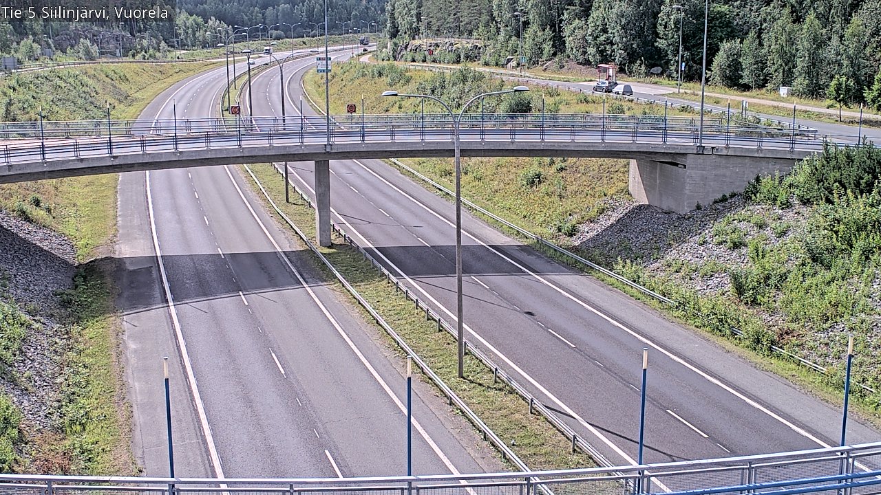 Kelikamerat Kuva Tie 5 Siilinjärvi, Vuorela, Siilinjärvi, Pohjois-Savo