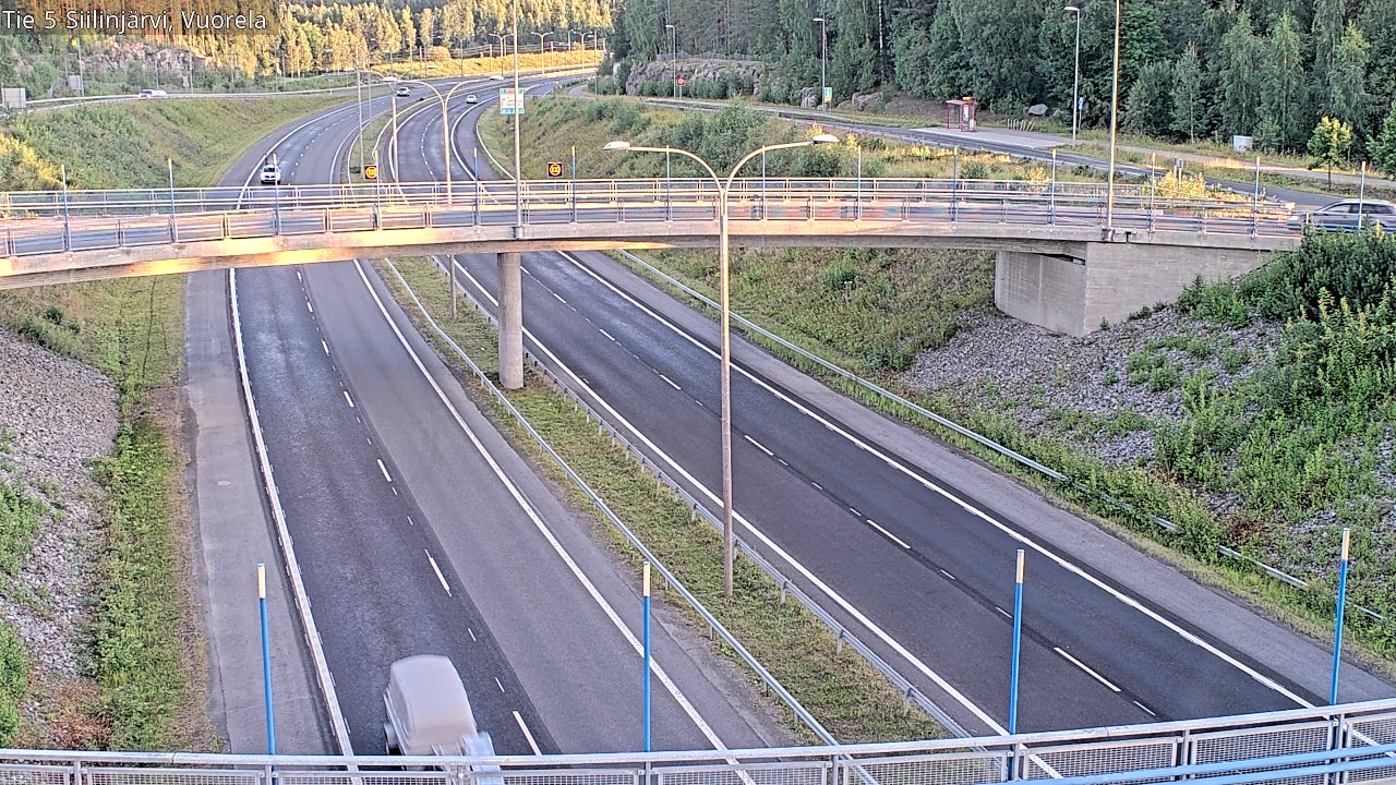 Kelikamerat Kuva Tie 5 Siilinjärvi, Vuorela, Siilinjärvi, Pohjois-Savo