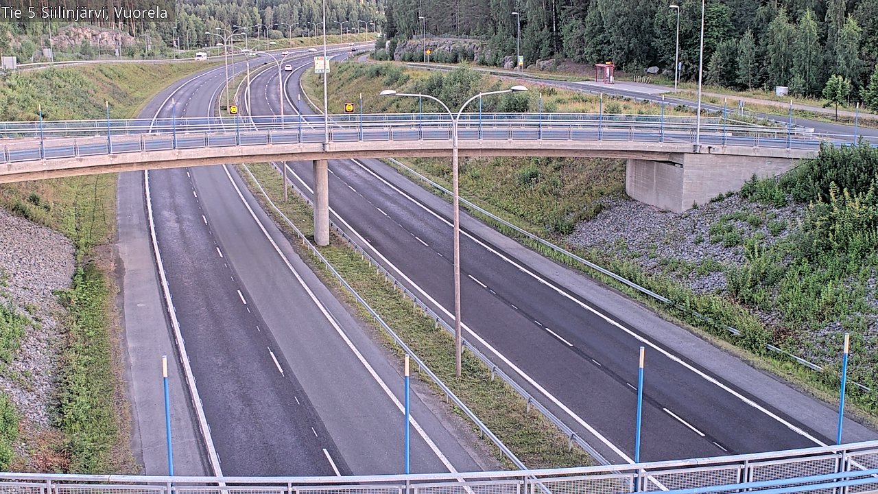 Kelikamerat Kuva Tie 5 Siilinjärvi, Vuorela, Siilinjärvi, Pohjois-Savo