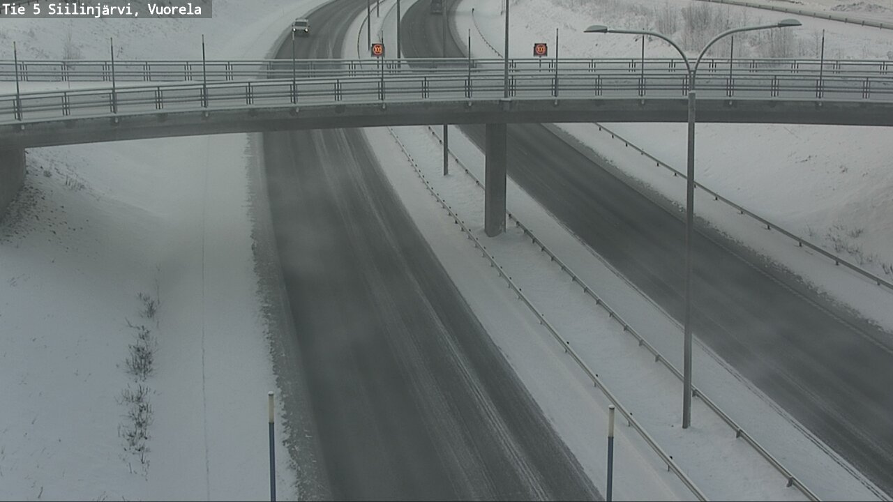 Weather Camera Image Väg 5 Siilinjärvi, Vuorela, Siilinjärvi, Pohjois-Savo