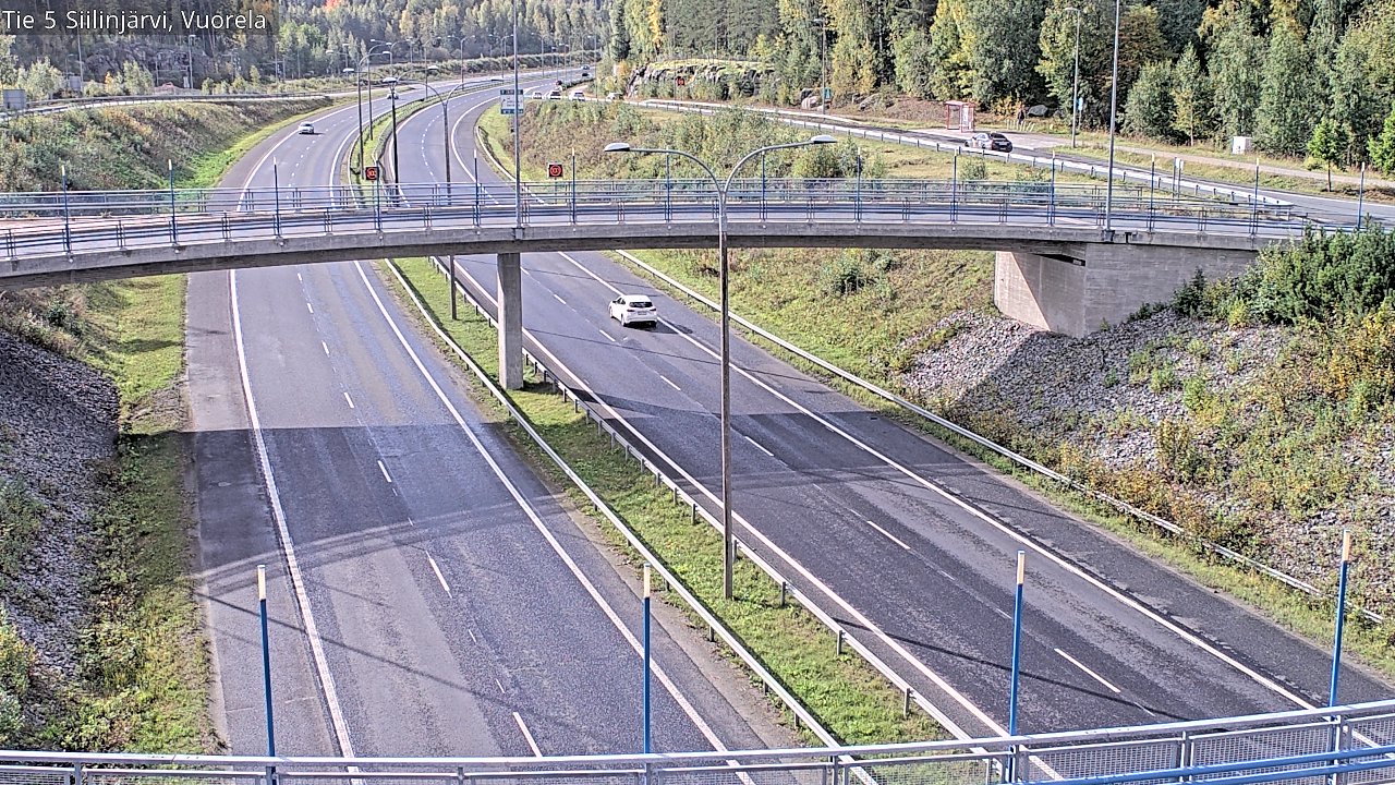 Weather Camera Image Väg 5 Siilinjärvi, Vuorela, Siilinjärvi, Pohjois-Savo