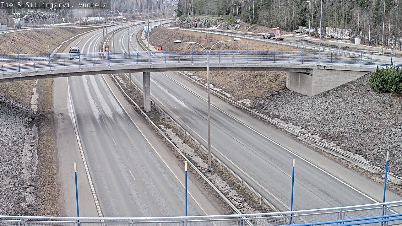 Kelikamerat Kuva Tie 5 Siilinjärvi, Vuorela, Siilinjärvi, Pohjois-Savo