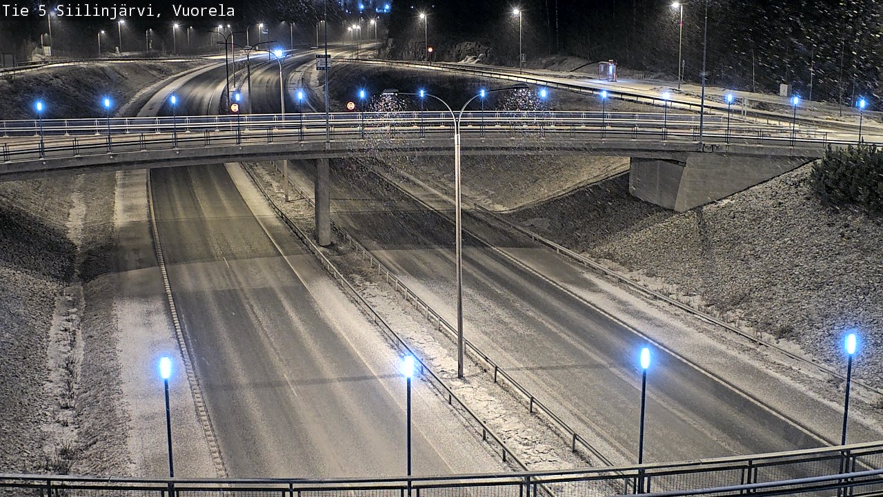 Kelikamerat Kuva Tie 5 Siilinjärvi, Vuorela, Siilinjärvi, Pohjois-Savo