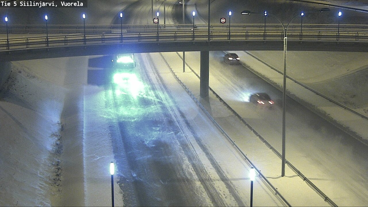 Kelikamerat Kuva Tie 5 Siilinjärvi, Vuorela, Siilinjärvi, Pohjois-Savo