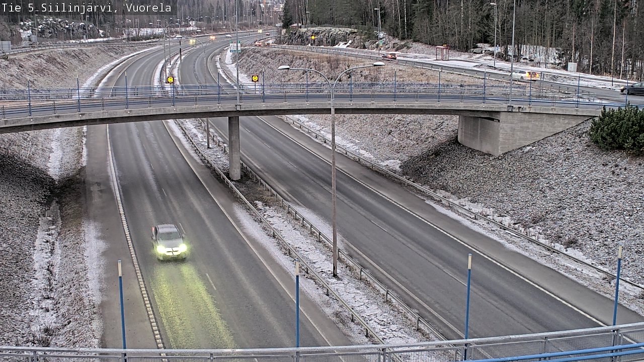 Kelikamerat Kuva Tie 5 Siilinjärvi, Vuorela, Siilinjärvi, Pohjois-Savo