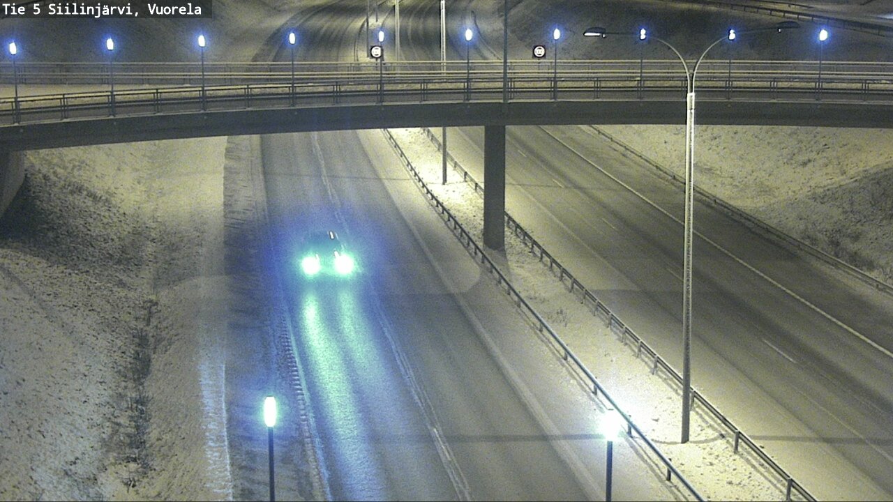 Kelikamerat Kuva Tie 5 Siilinjärvi, Vuorela, Siilinjärvi, Pohjois-Savo