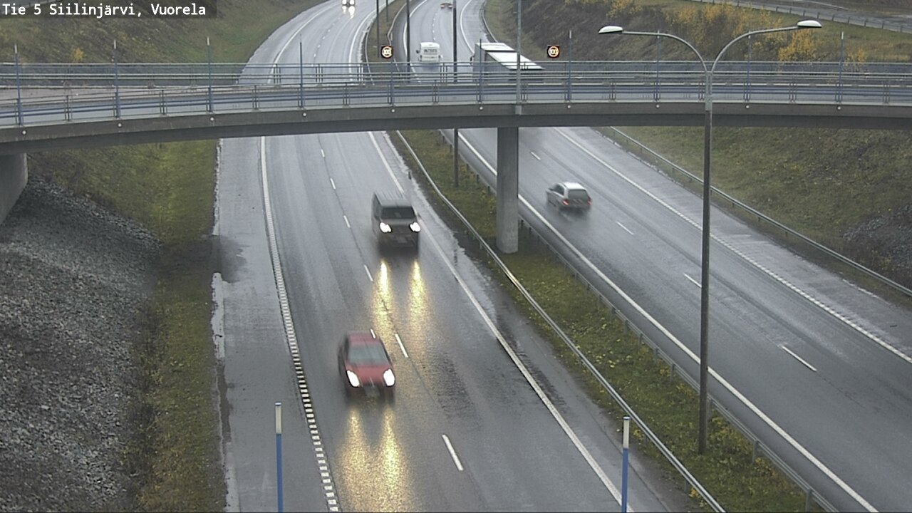 Weather Camera Image Väg 5 Siilinjärvi, Vuorela, Siilinjärvi, Pohjois-Savo