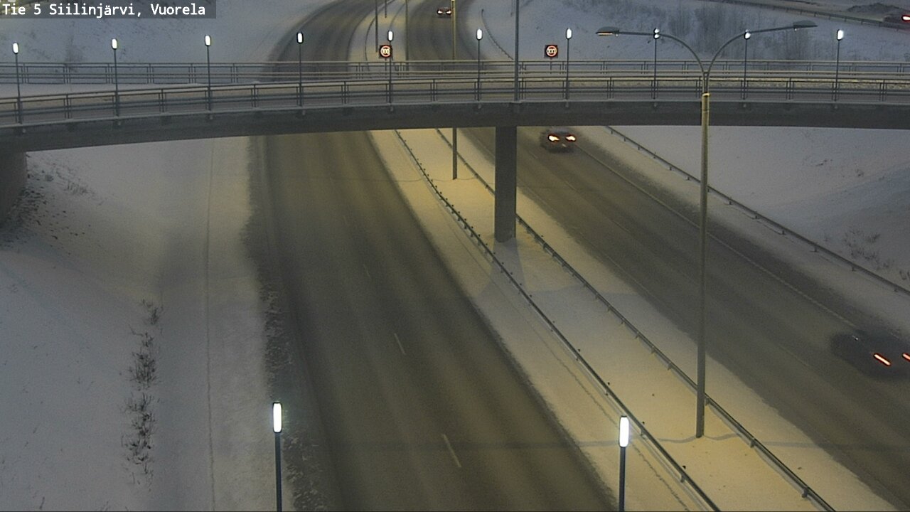 Kelikamerat Kuva Tie 5 Siilinjärvi, Vuorela, Siilinjärvi, Pohjois-Savo