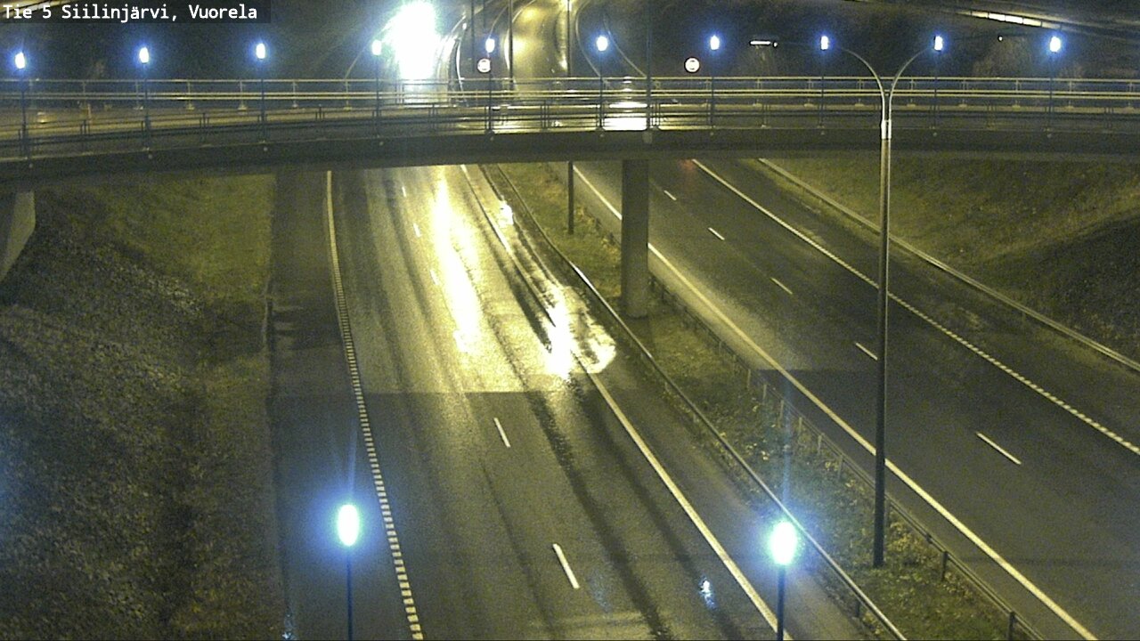 Weather Camera Image Road 5 Siilinjärvi, Vuorela, Siilinjärvi, Pohjois-Savo