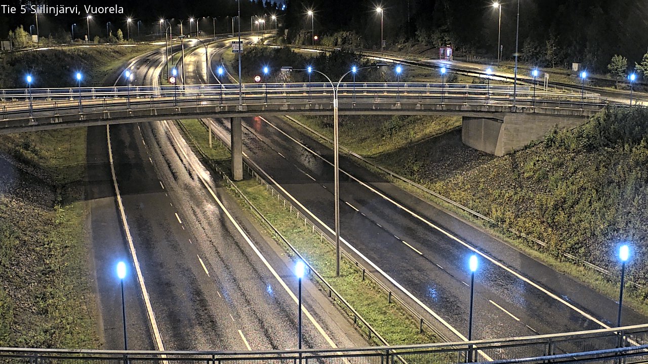 Kelikamerat Kuva Tie 5 Siilinjärvi, Vuorela, Siilinjärvi, Pohjois-Savo