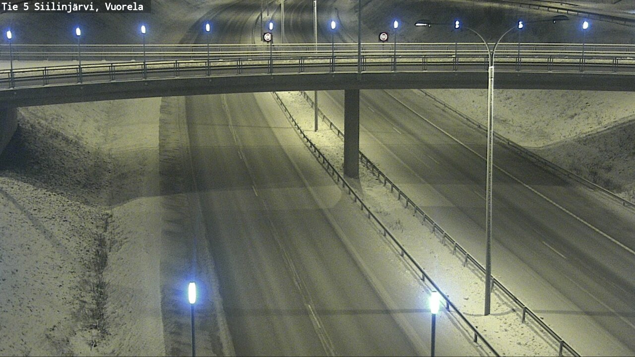 Kelikamerat Kuva Tie 5 Siilinjärvi, Vuorela, Siilinjärvi, Pohjois-Savo