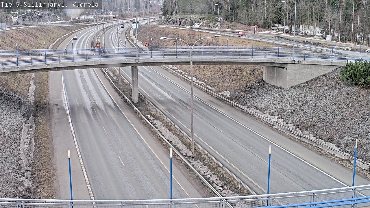 Kelikamerat Kuva Tie 5 Siilinjärvi, Vuorela, Siilinjärvi, Pohjois-Savo