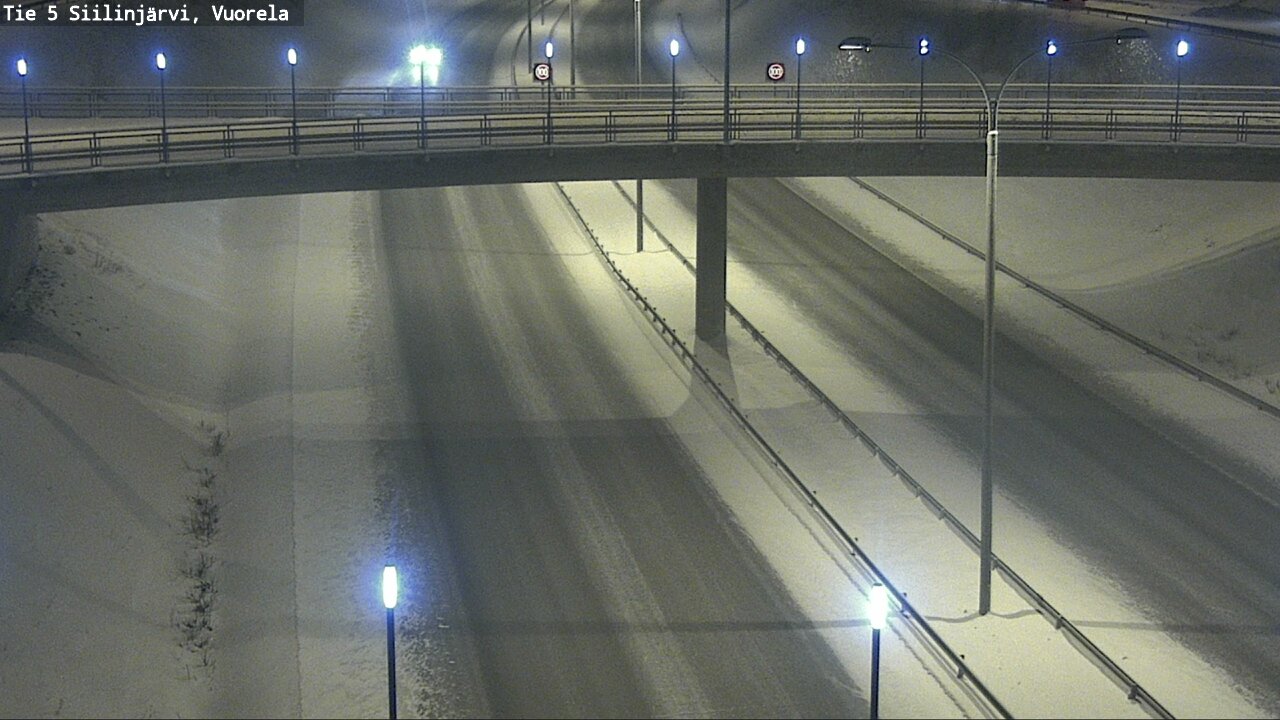 Kelikamerat Kuva Tie 5 Siilinjärvi, Vuorela, Siilinjärvi, Pohjois-Savo