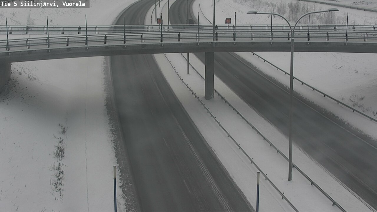 Weather Camera Image Road 5 Siilinjärvi, Vuorela, Siilinjärvi, Pohjois-Savo