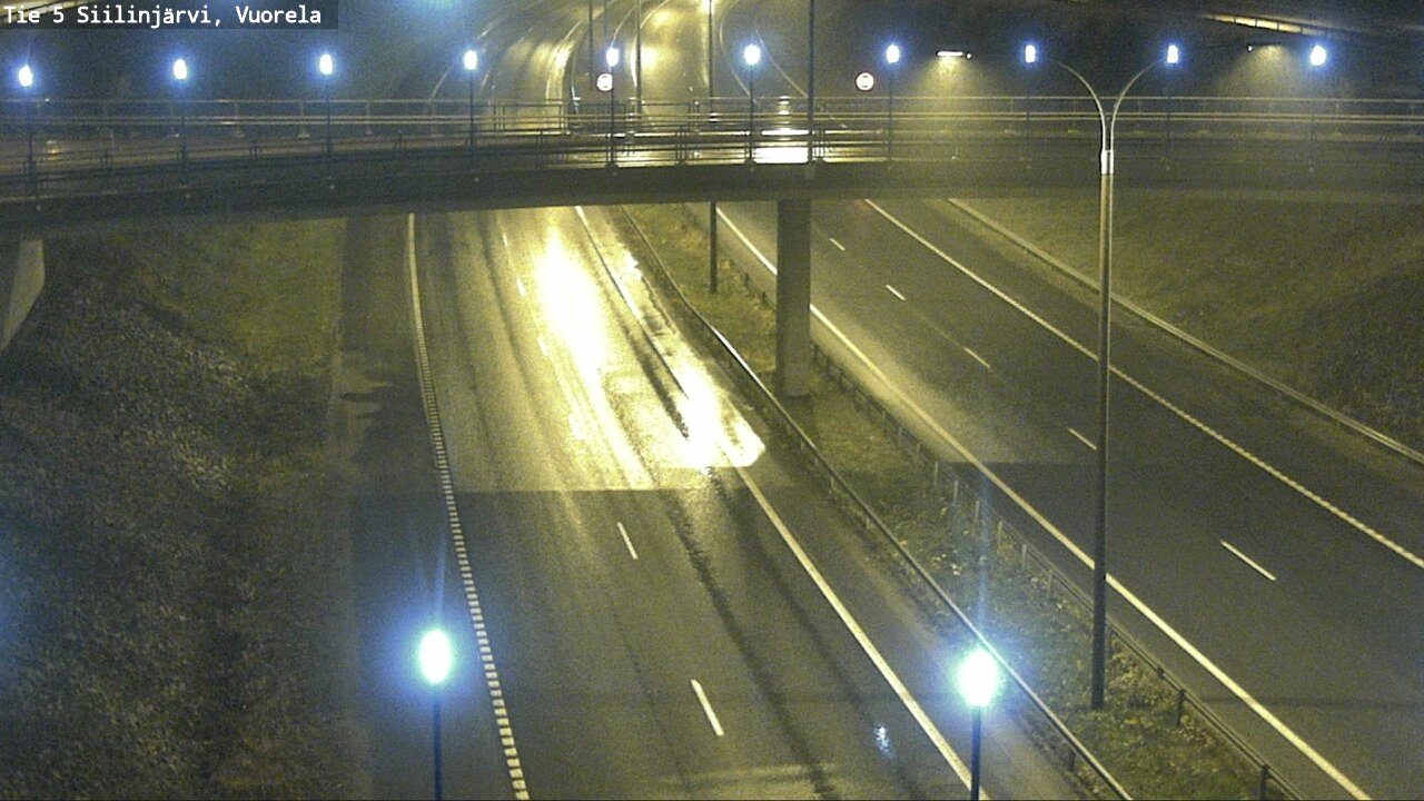 Weather Camera Image Road 5 Siilinjärvi, Vuorela, Siilinjärvi, Pohjois-Savo
