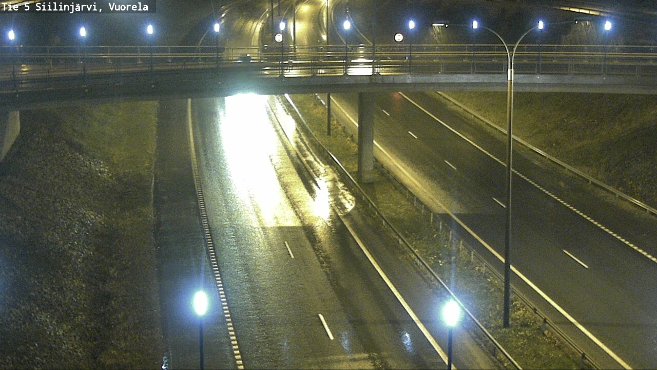 Weather Camera Image Väg 5 Siilinjärvi, Vuorela, Siilinjärvi, Pohjois-Savo