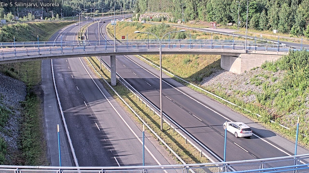Weather Camera Image Road 5 Siilinjärvi, Vuorela, Siilinjärvi, Pohjois-Savo