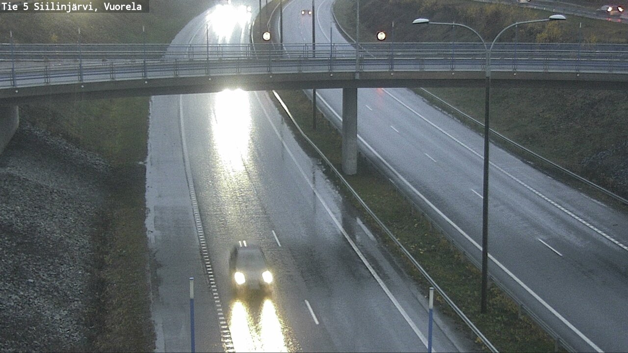 Weather Camera Image Väg 5 Siilinjärvi, Vuorela, Siilinjärvi, Pohjois-Savo