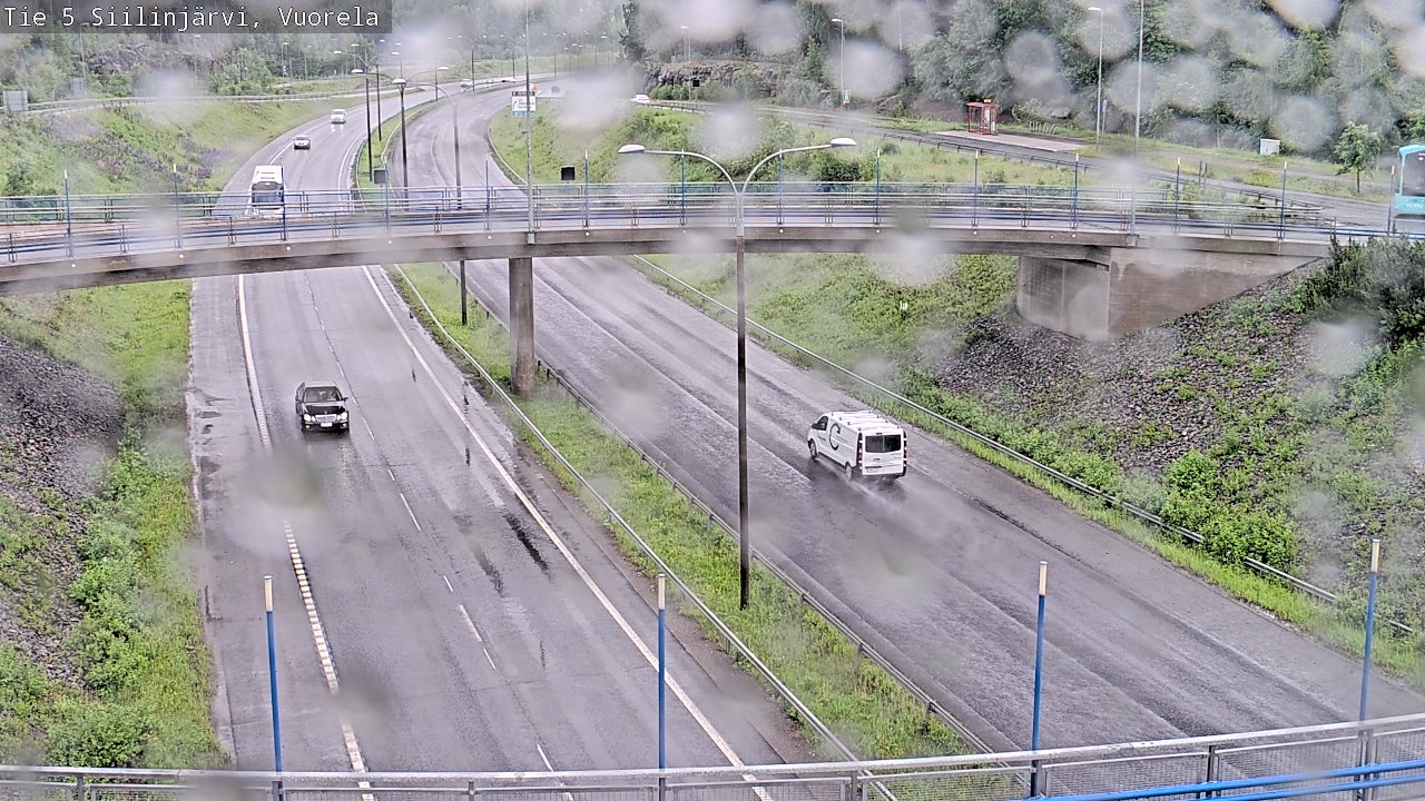 Weather Camera Image Väg 5 Siilinjärvi, Vuorela, Siilinjärvi, Pohjois-Savo