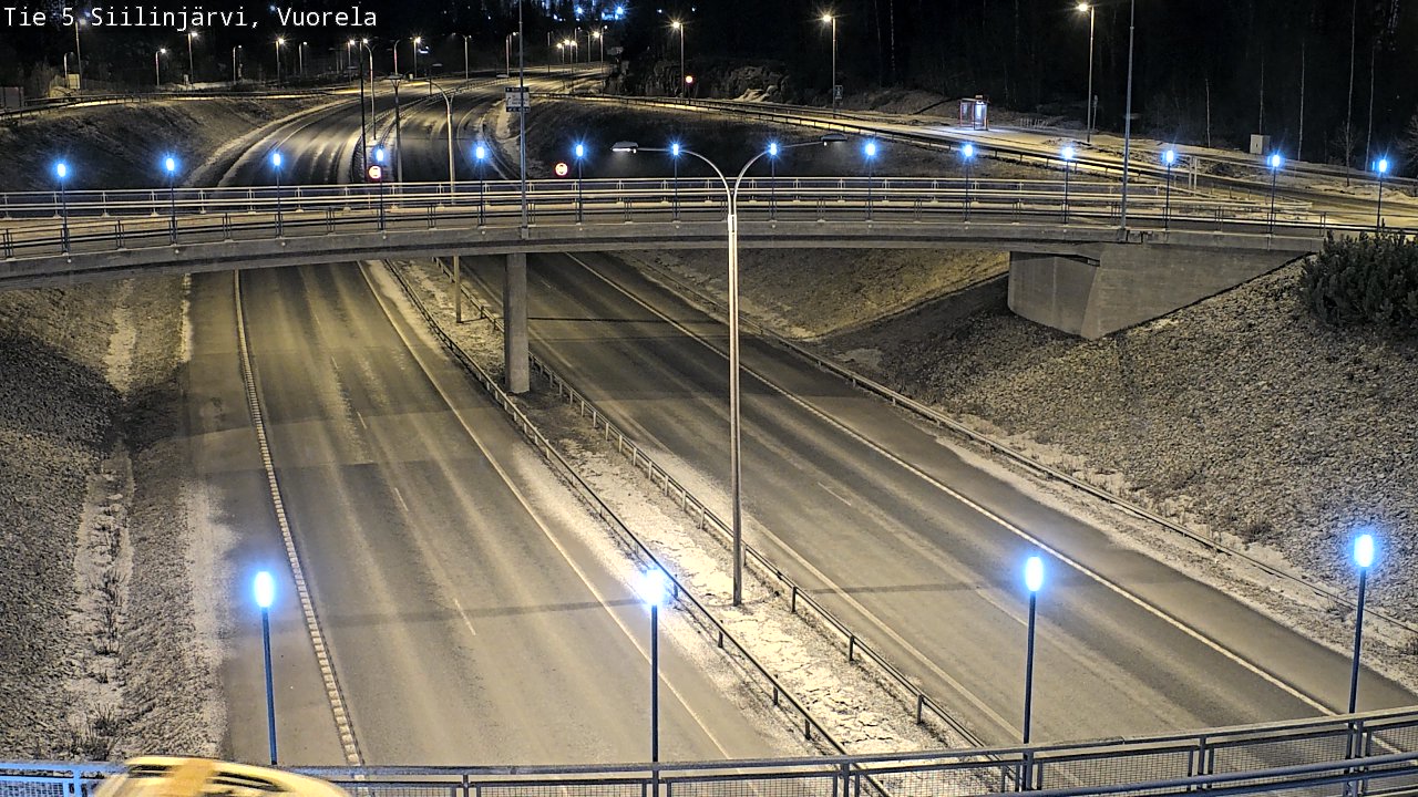 Kelikamerat Kuva Tie 5 Siilinjärvi, Vuorela, Siilinjärvi, Pohjois-Savo