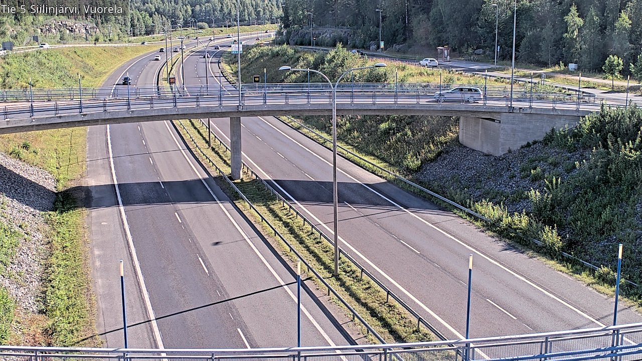 Kelikamerat Kuva Tie 5 Siilinjärvi, Vuorela, Siilinjärvi, Pohjois-Savo