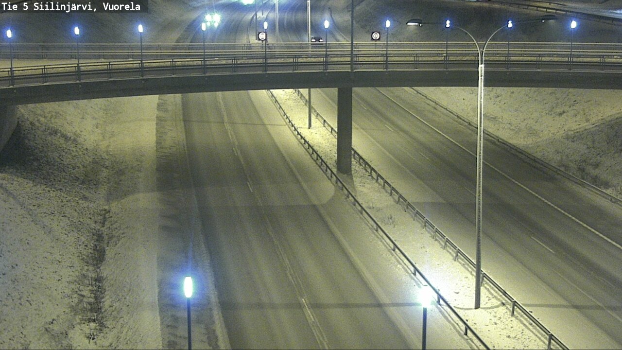 Kelikamerat Kuva Tie 5 Siilinjärvi, Vuorela, Siilinjärvi, Pohjois-Savo