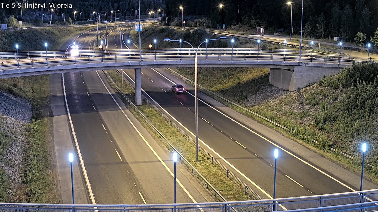 Kelikamerat Kuva Tie 5 Siilinjärvi, Vuorela, Siilinjärvi, Pohjois-Savo